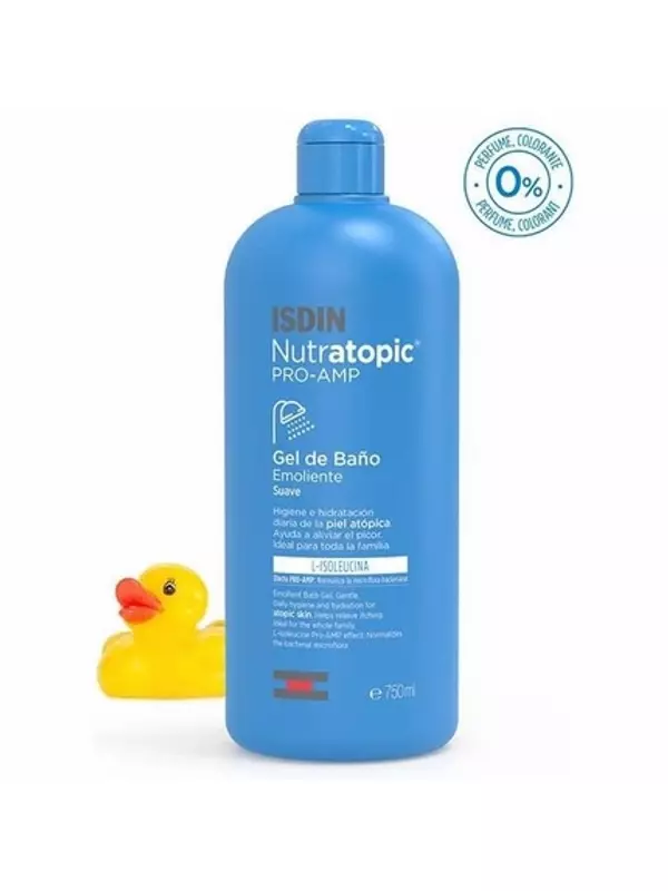 Isdin Nutratopic Pro-Amp Скраб для ванны для атопической кожи 750 мл