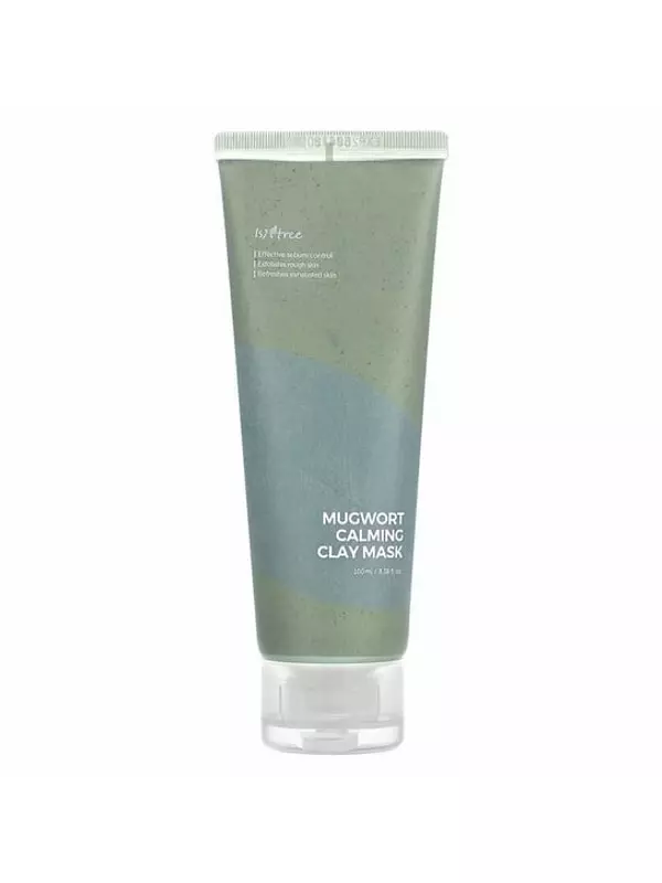 Очищающая маска для лица Mugwort Calming Clay Mask с глиной, 100мл Isntree