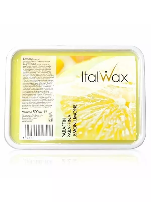 Парафин косметический с ароматом Лимона, 500мл ItalWax