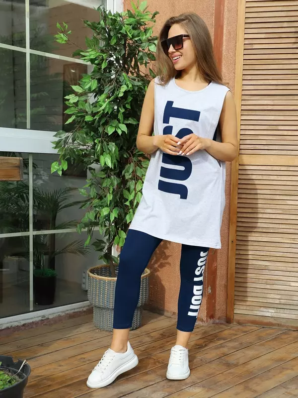 Майка IvCapriz, размер 46, серый