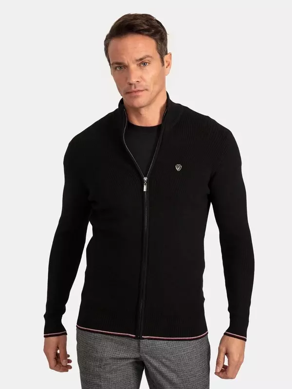 Вязаный кардиган Jacey Quinn, черный