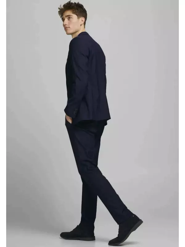 Костюм Jack & Jones JPRFRANCO SUIT NOOS, облегающий крой, синий