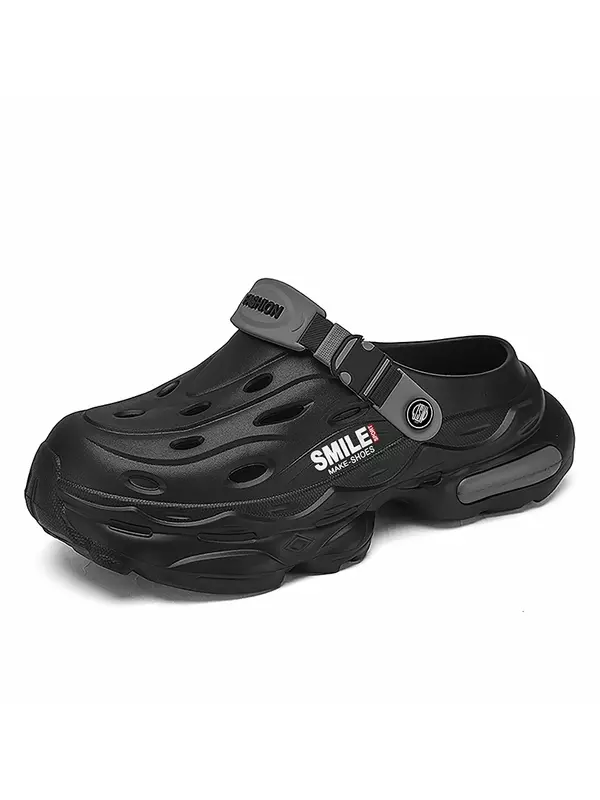 JEANSWEST Клоги мужские черно-серые, цвет Black Gray