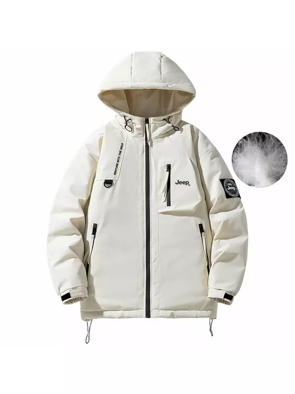 Jeep Унисекс пуховик, Khaki