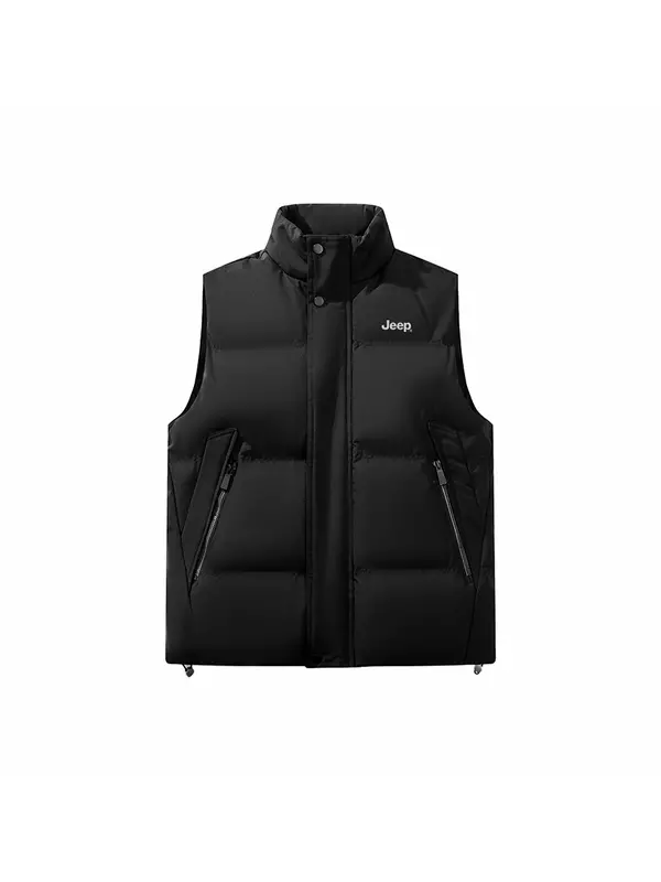 Jeep Жилет унисекс, Black Obsidian-Thickened Upgraded