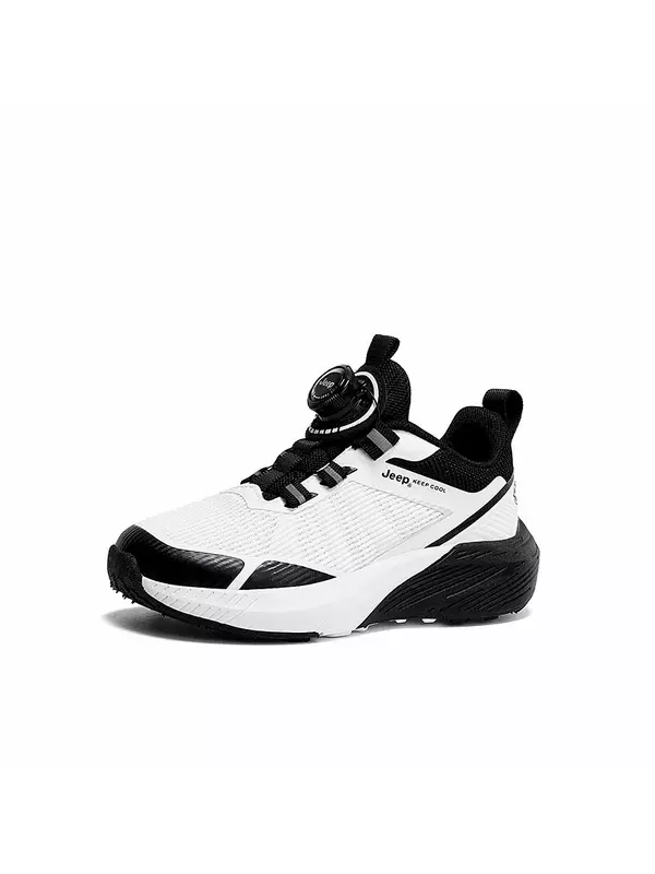 Детские кроссовки Kids Low-top Black Jeep, белый/черный