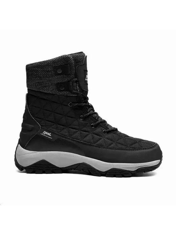 Зимние ботинки мужские черные Jeep