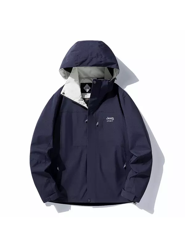 Ветровка Куртка Унисекс Jeep Spirit, цвет Knight Black