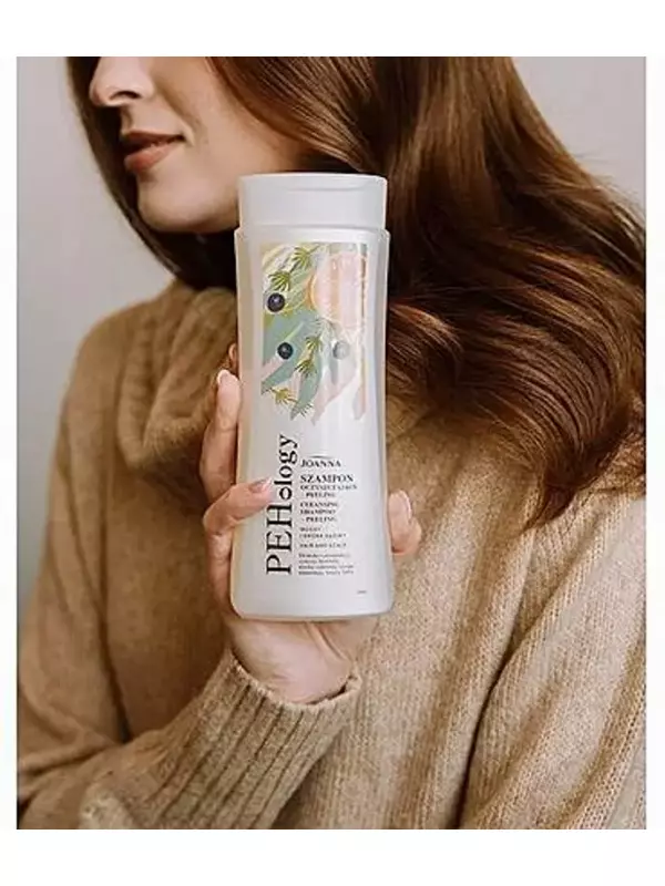 Pehology Шампунь для волос Очищающий пилинг кожи головы Интенсивный очищающий шампунь для волос и кожи головы, укрепляющий шампунь для поврежденных сухих волос 300мл, Joanna