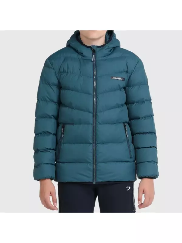 Детская парка-анорак Kelp John Smith, темно-зеленый