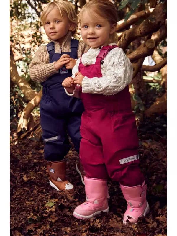 Водонепроницаемый комбинезон с флисовой подкладкой Jojo Maman Bébé, розовый