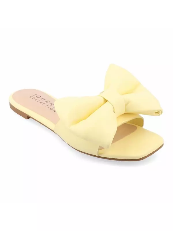 Женские шлепанцы Journee Collection Fayre Tru Comfort Foam, желтый