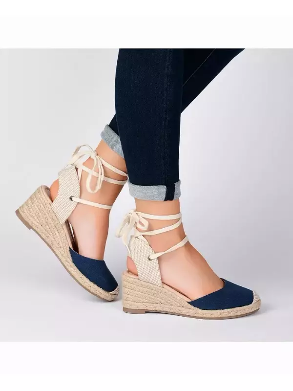 Женские эспадрильи Monte Journee Collection, оранжевый