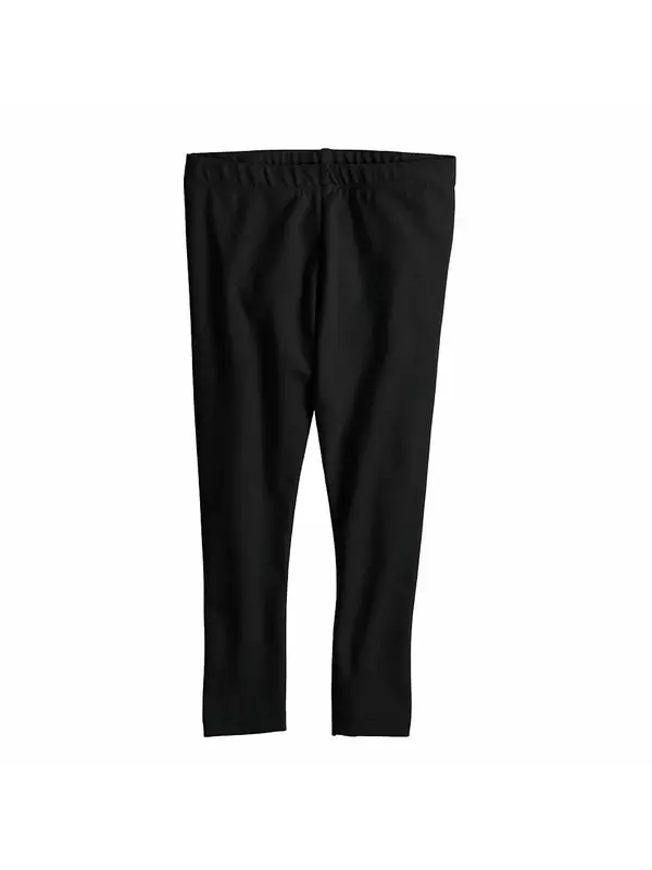 Леггинсы Jumping Beans Core для маленьких девочек, черный