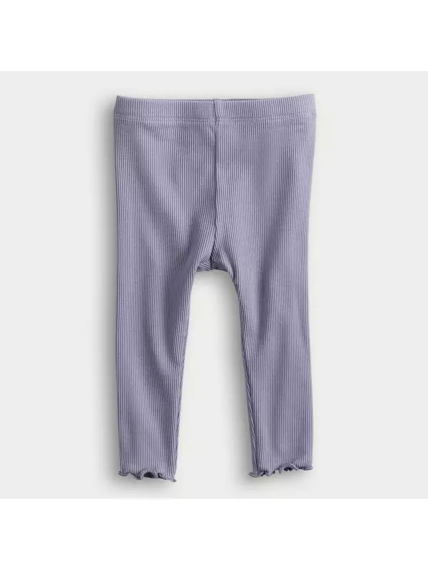 Леггинсы в рубчик для маленьких девочек Jumping Beans, цвет Fey Purple