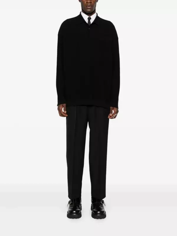 Свитер с воротником пола Juun.J, черный