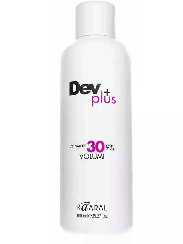 KAARAL Эмульсия осветляющая 9% / 30 volume DEV PLUS 1000 мл