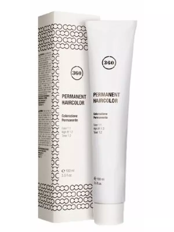 Kaaral 360 перманентная крем-краска для волос, S серебряный корректор, 100 мл