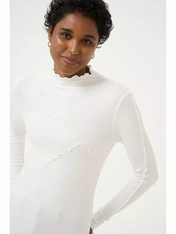 Лонгслив Kayla Kaffe, белый