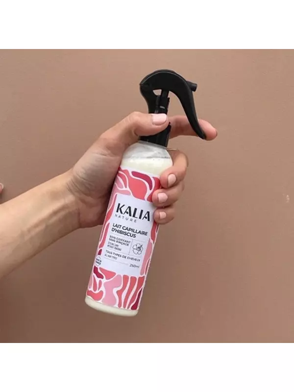 Молочко для волос с гибискусом для вьющихся и пушащихся волос 250 мл Kalia Nature