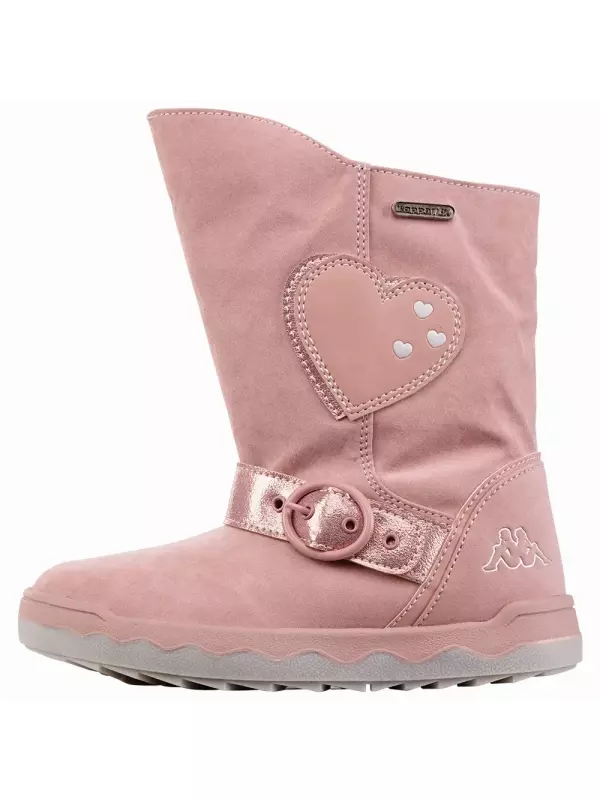 Сапоги-слипоны Kappa - с молнией внутри, серый