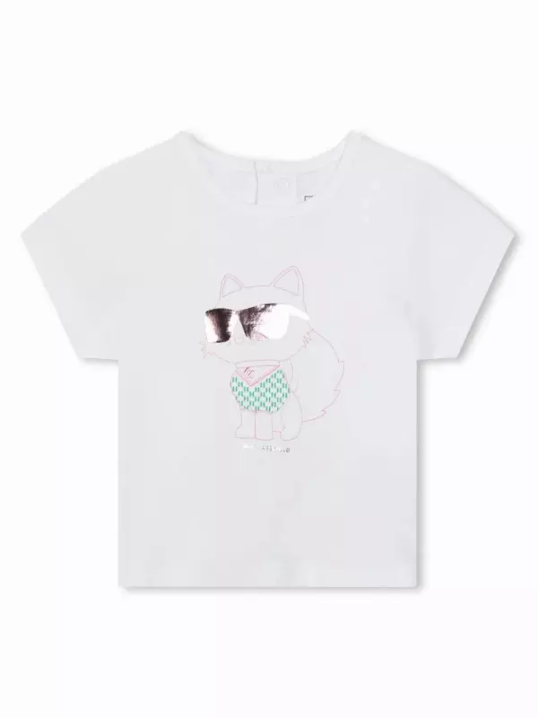 Спортивный костюм с логотипом KARL LAGERFELD KIDS, розовый