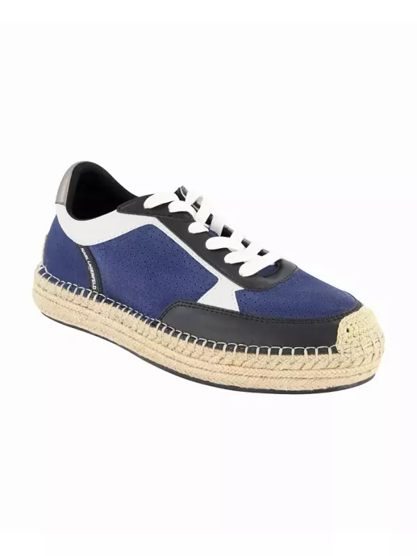 Мужские шнурованные эспадрильи на массивной подошве Sneakers KARL LAGERFELD PARIS