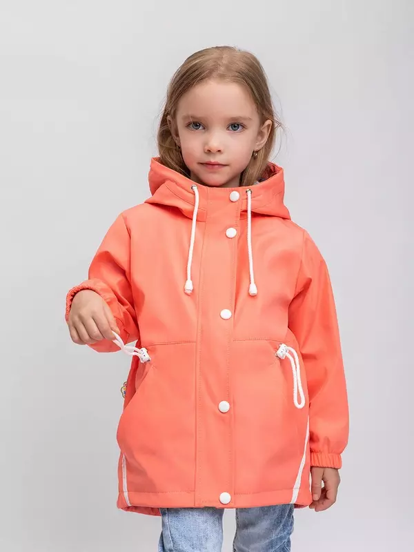 Ветровка KAYSAROW, размер 116-60-57, оранжевый, розовый
