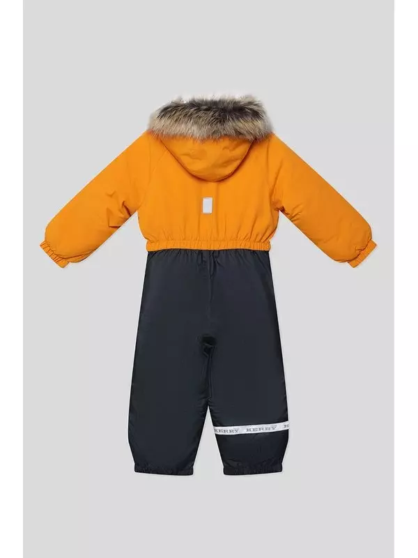 Комбинезон утепленный с мехом на капюшоне Kerry