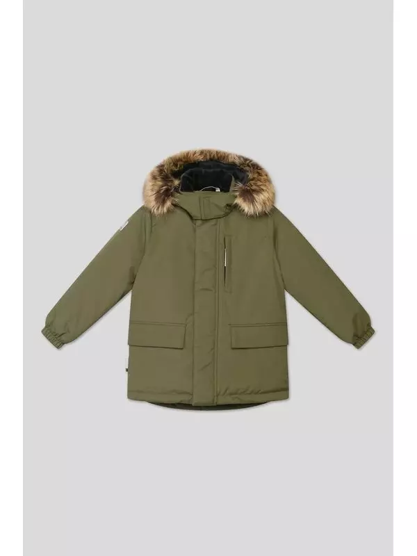 Парка с меховой опушкой капюшона Kerry