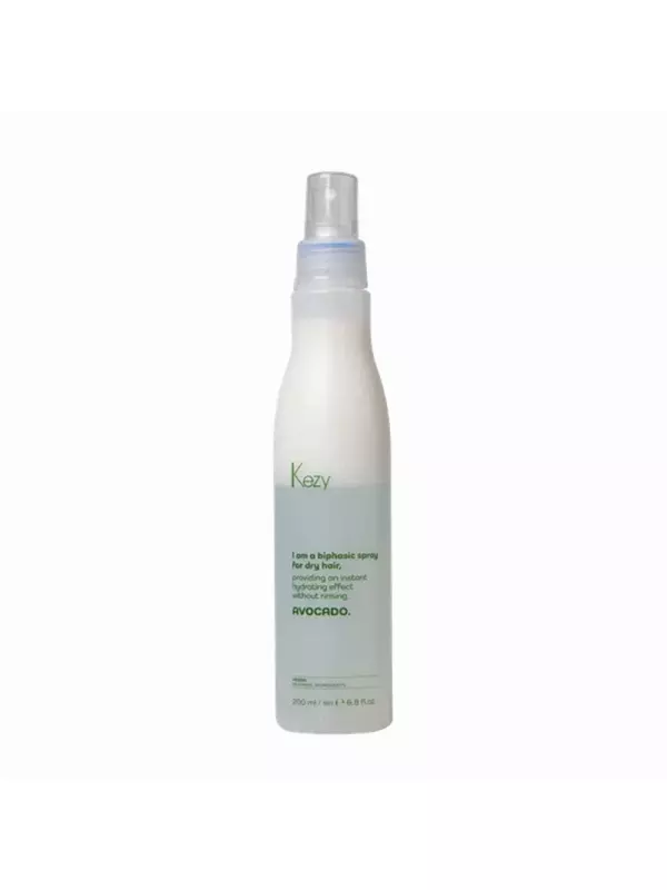 KEZY Спрей двухфазный без смывания с маслом авокадо для быстрого увлажняющего эффекта / I am AVOCADO 200 мл
