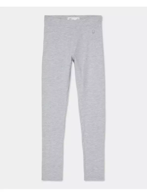 Простые базовые леггинсы для девочек Kids El Corte Inglés, серый