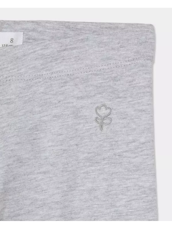 Простые базовые леггинсы для девочек Kids El Corte Inglés, серый