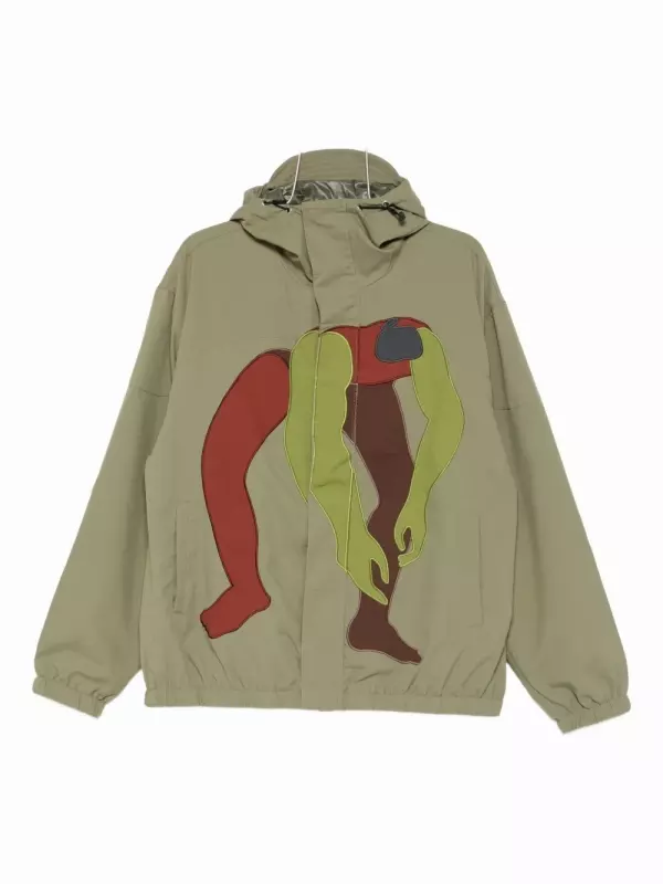 Худи с графическим принтом Kidsuper, зеленый