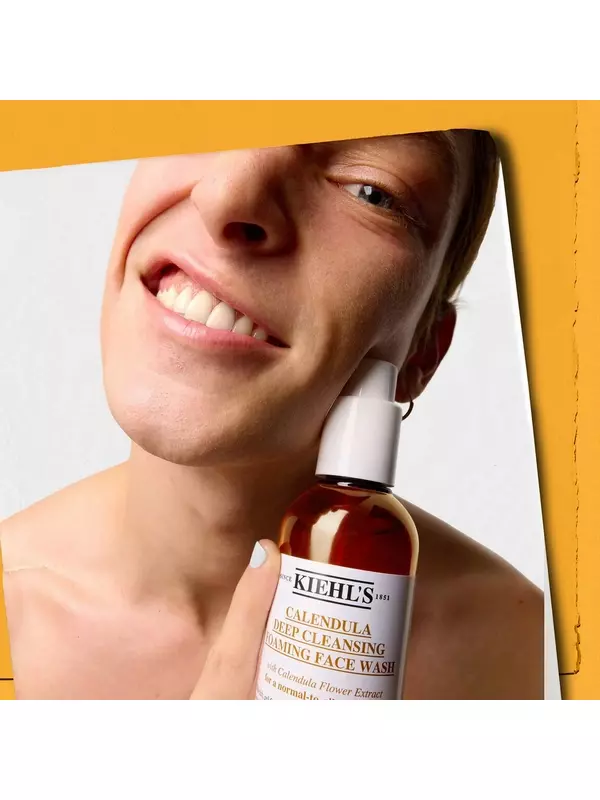 Глубоко очищающая пенка для лица с календулой Kiehl's, 230 мл