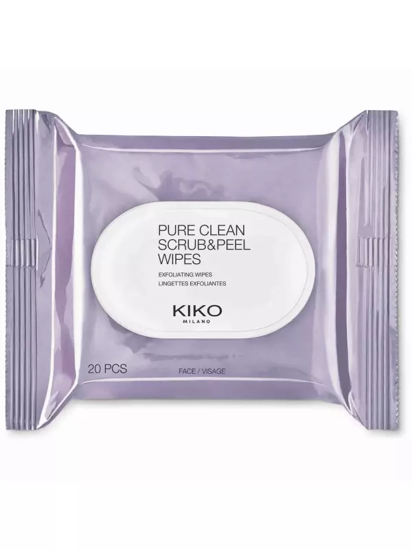 Pure Clean Салфетки-скраб и пилинг Kiko Milano