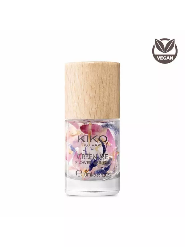 KIKO Milano, Green Me Flower Nail Oil, Питательное масло для кутикулы, 10 мл