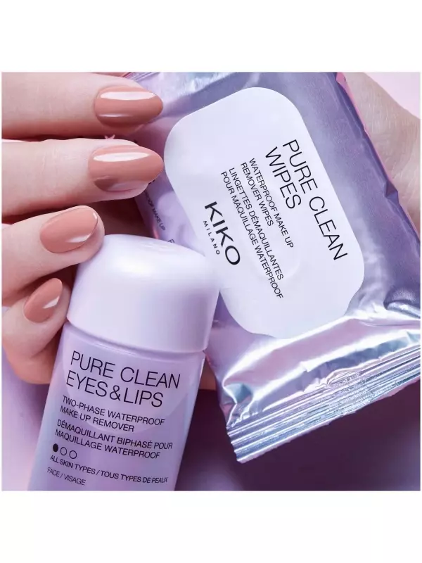 Pure Clean Салфетки-скраб и пилинг Kiko Milano