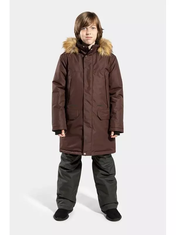 Парка с меховой опушкой Kisu