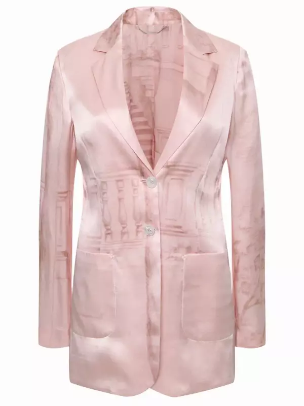 Жакет шелковый