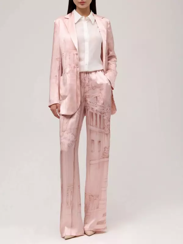 Жакет шелковый