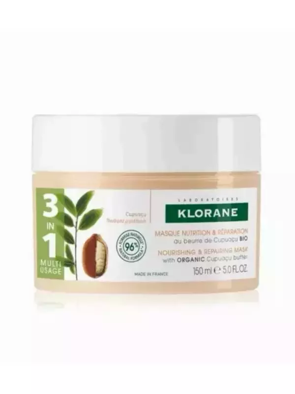 Klorane Органическая маска с маслом купуасу 150 мл Реструктуризация
