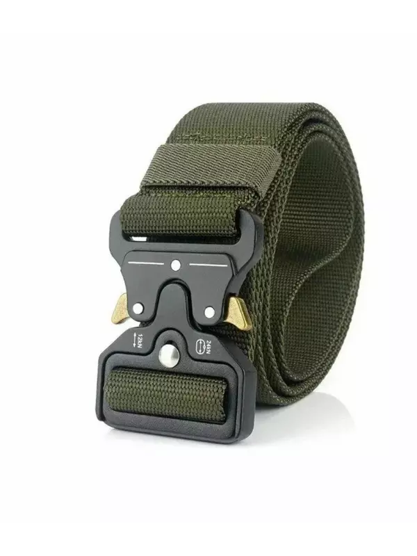 Ремень КОБРА для взрослых и детей, размер 125, зеленый