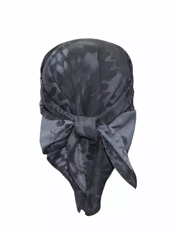 Косынка Компания БВР бандана хлопковая повседневная для взрослых и детей, размер 56-62, черный