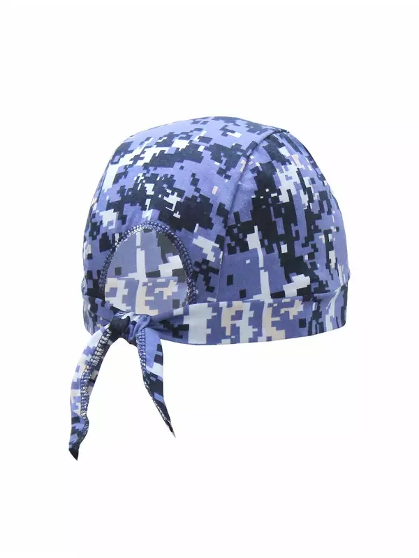 Бандана Компания БВР камуфлированная трикотажная для взрослых и детей, размер 54-57, синий