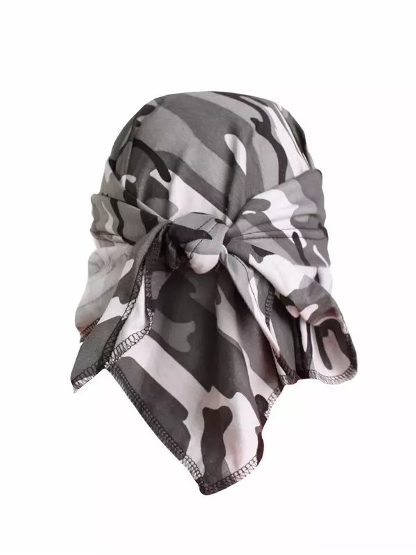 Косынка Компания БВР бандана хлопковая повседневная для взрослых и детей, размер 56-62, серый