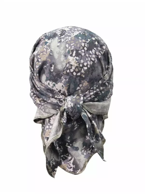 Косынка Компания БВР бандана хлопковая повседневная для взрослых и детей, размер 56-62, серый