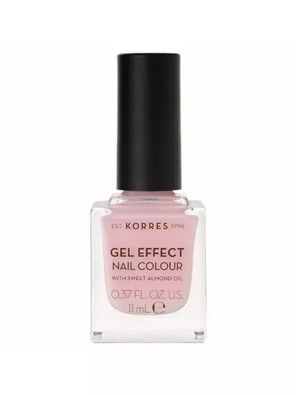 Лак для ногтей Sweet Almond Nail Colour 05 Candy Pink Vegan с гелевым эффектом 11 мл Korres