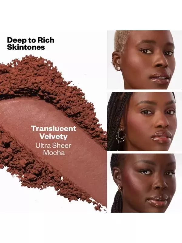 Cloud set свободная полупрозрачная фиксирующая пудра без талька + размывающая пудра Kosas, цвет velvety