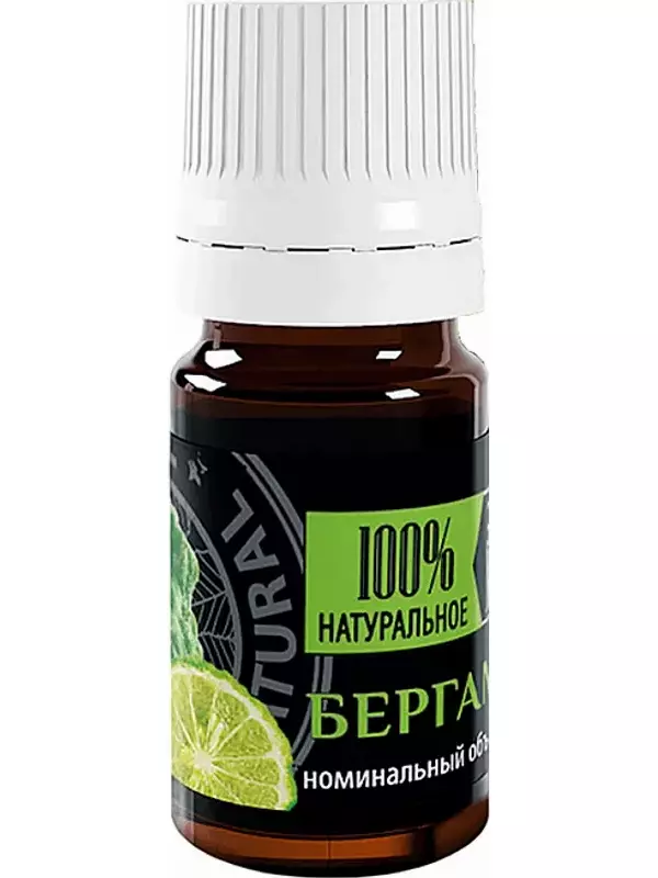 КРЫМСКИЕ МАСЛА Масло эфирное, бергамот, капельный дозатор / Крымские масла 5 мл